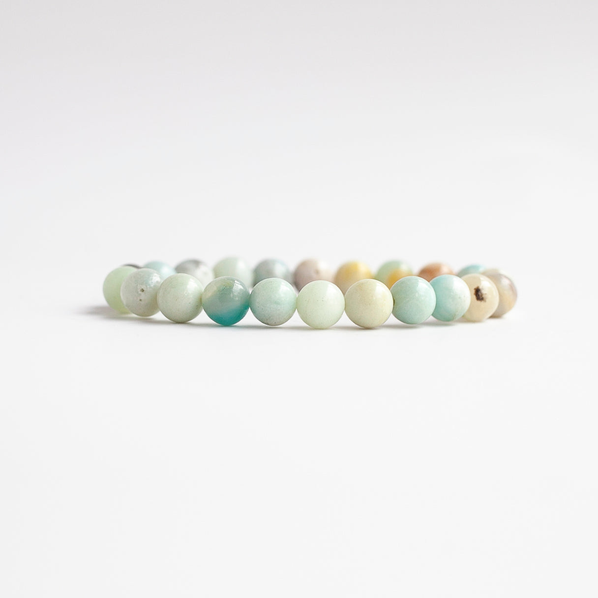 Amazonite Bead Bracelet, 8mm