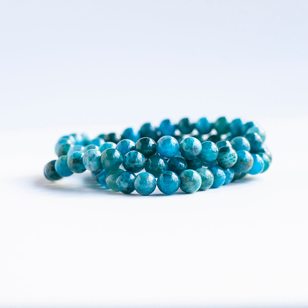 Apatite Bracelet, 6mm