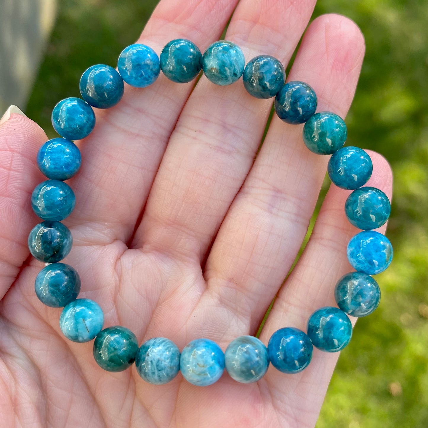Apatite Bracelet, 8mm