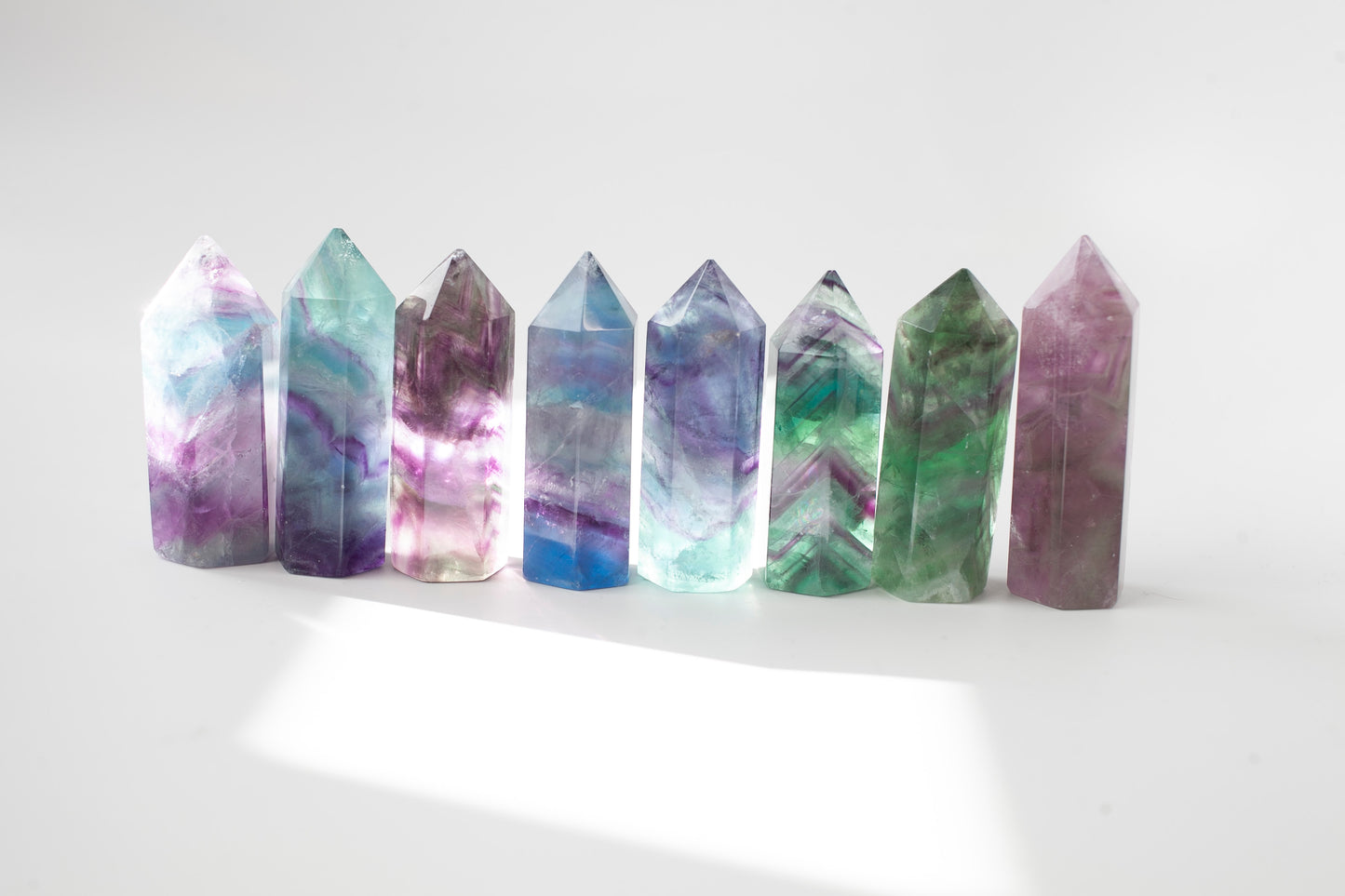 Rainbow Fluorite Tower, 2.2in