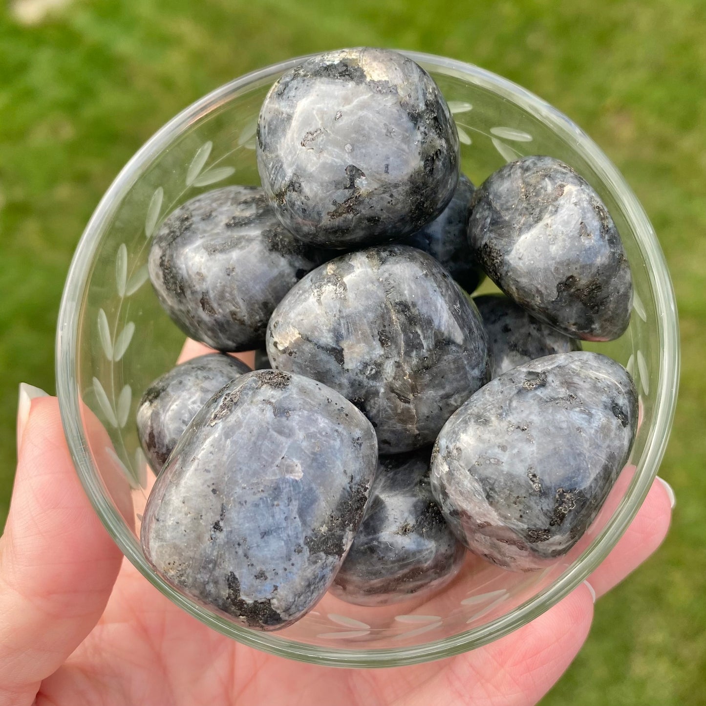 indigo Gabbro Stone, Large