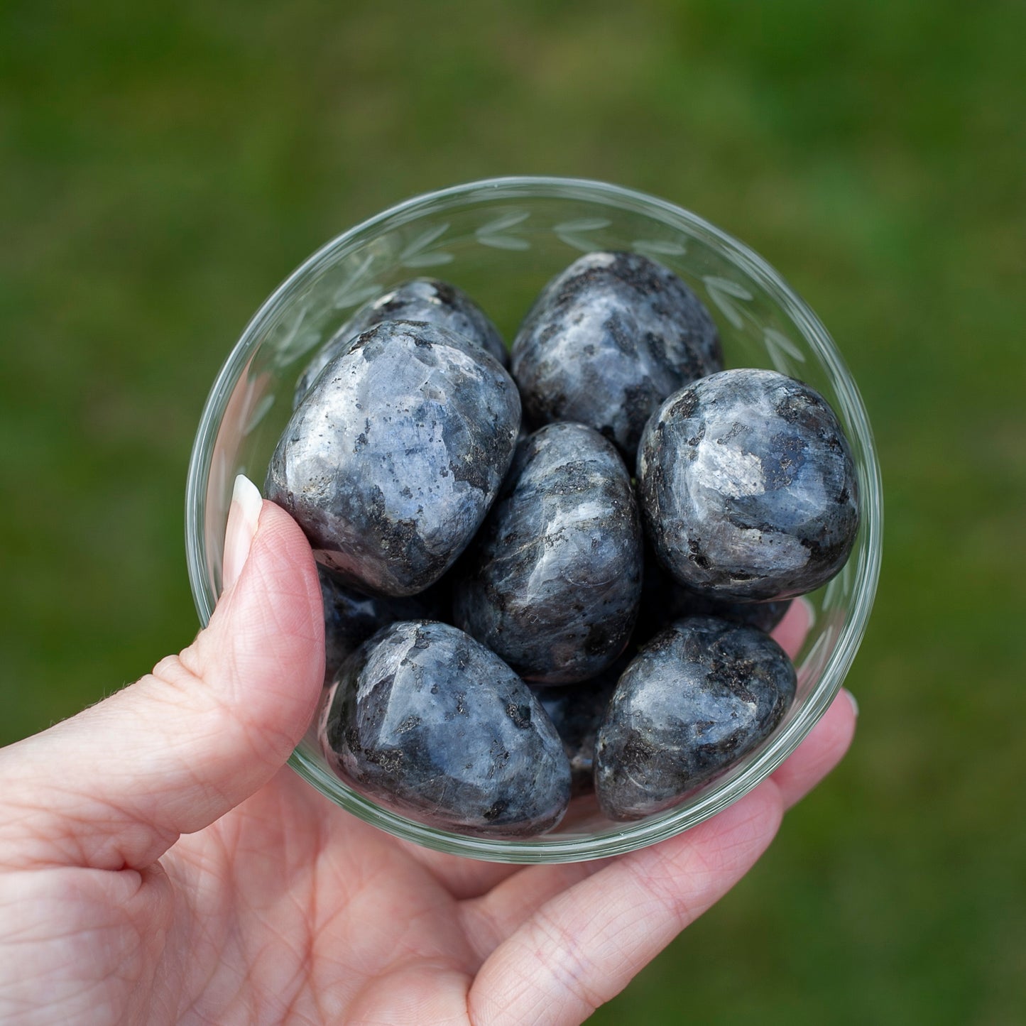 indigo Gabbro Stone, Large