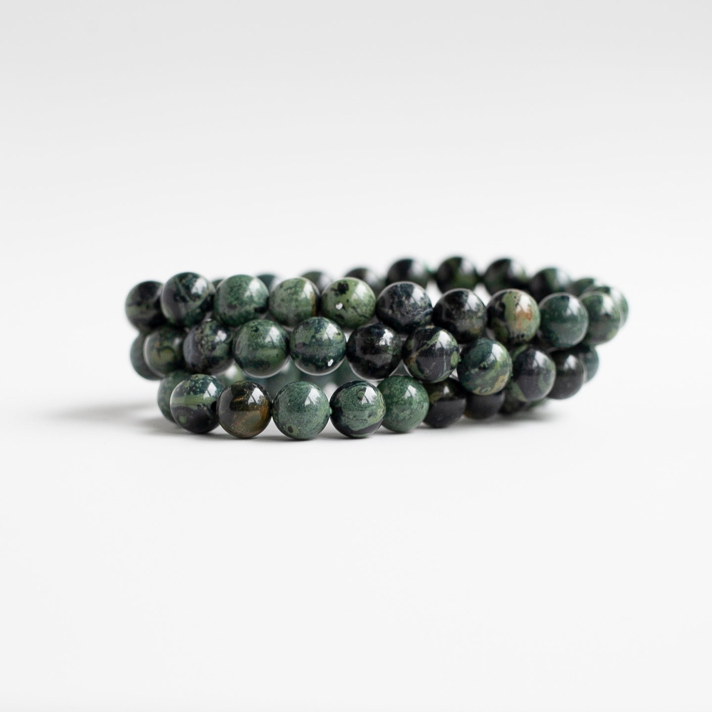 Kambaba Jasper Bracelet, 8mm Bead
