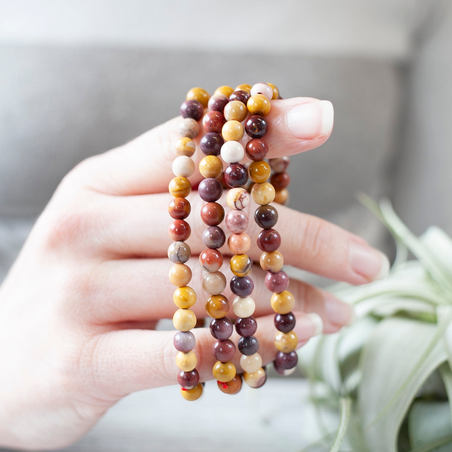 Mookaite Bracelet, 6mm