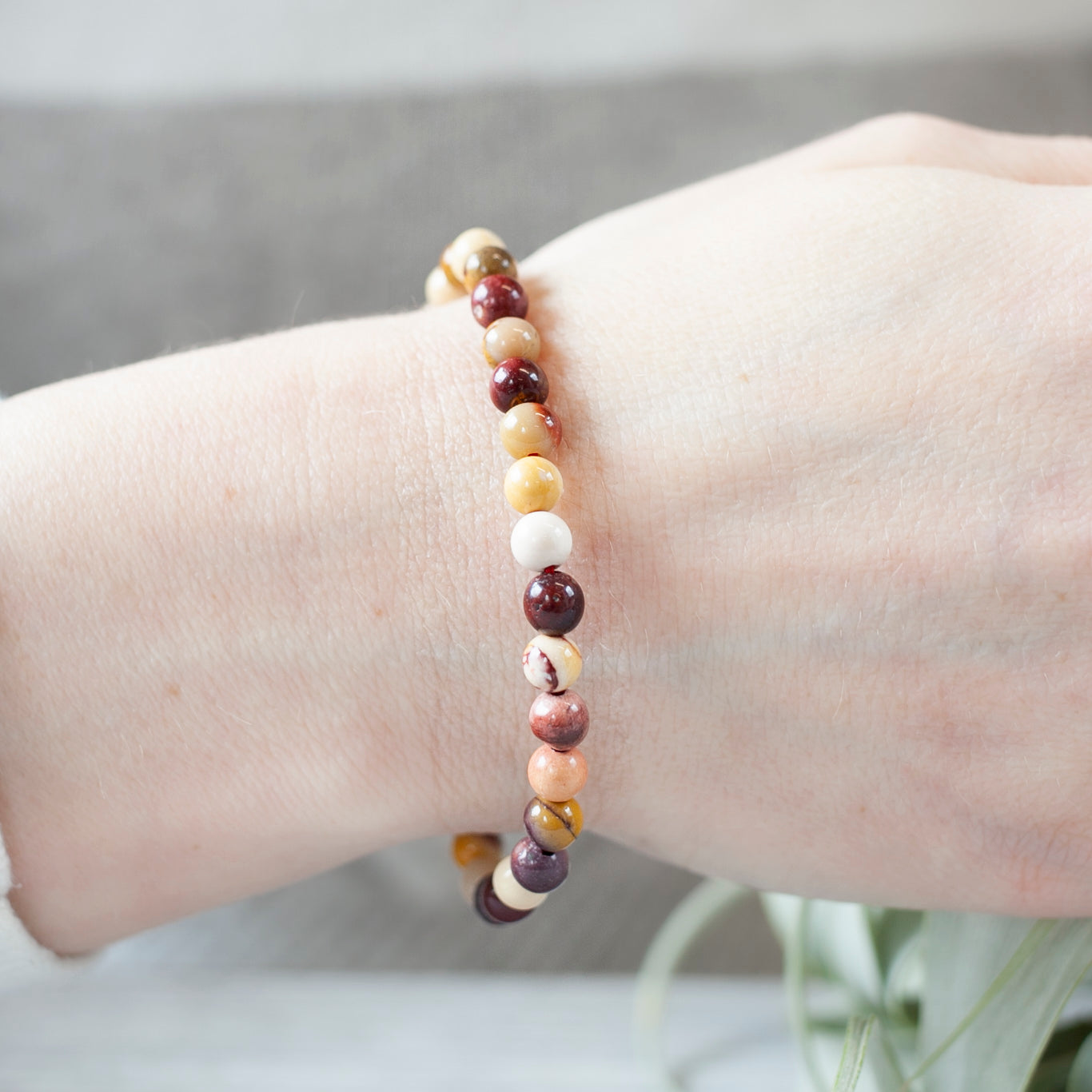 Mookaite Bracelet, 6mm