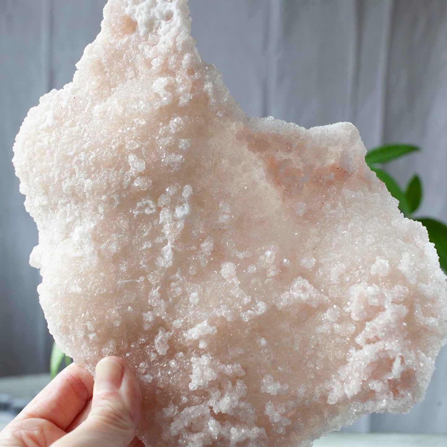 Beautiful Pink Apophyllite Plate with Stilbite