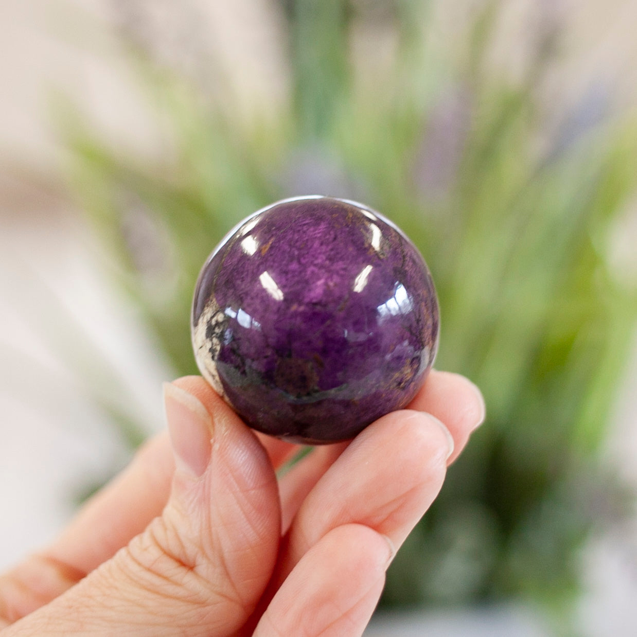 Purpurite Sphere