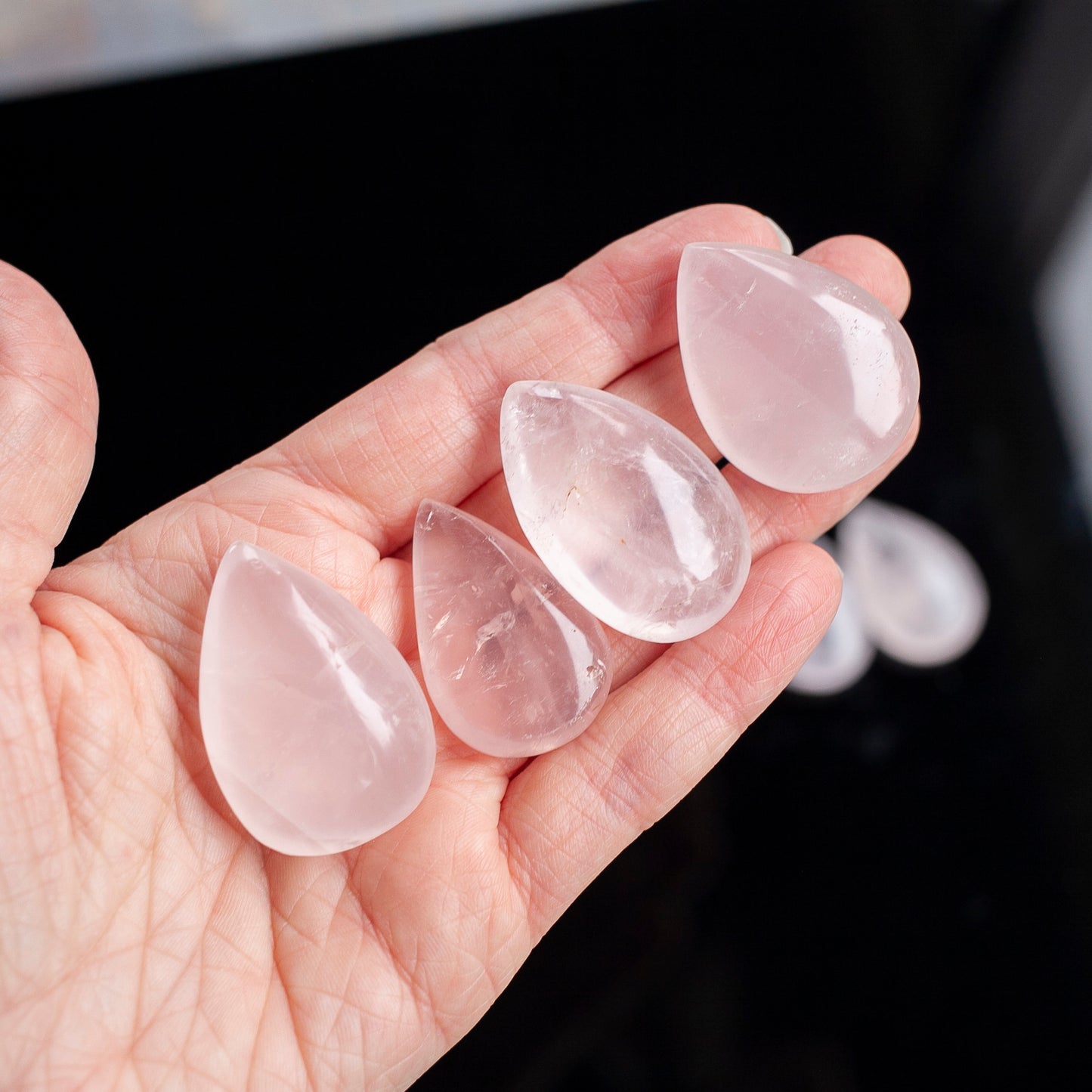 Rose Quartz Teardrop