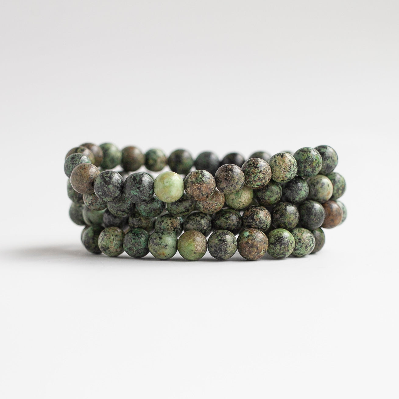 Turquoise Bead Bracelet, 8mm