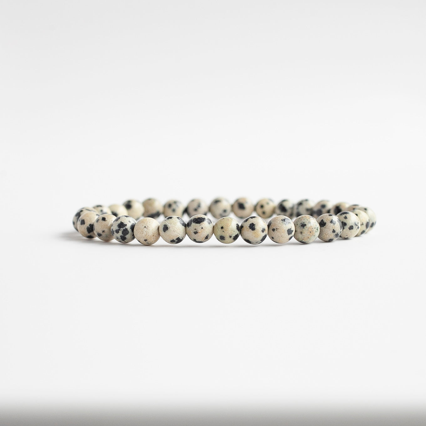 Dalmatian Jasper Bracelet, 6mm
