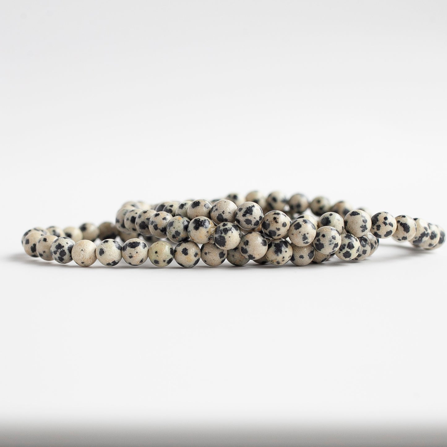 Dalmatian Jasper Bracelet, 6mm