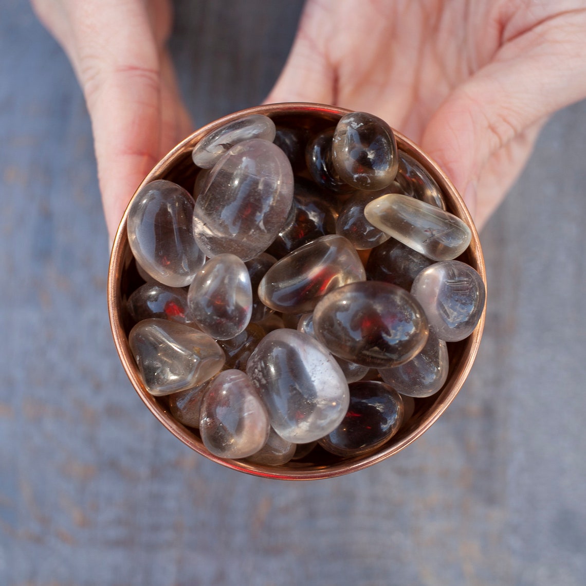 Natural Citrine Stone, Smoky Citrine