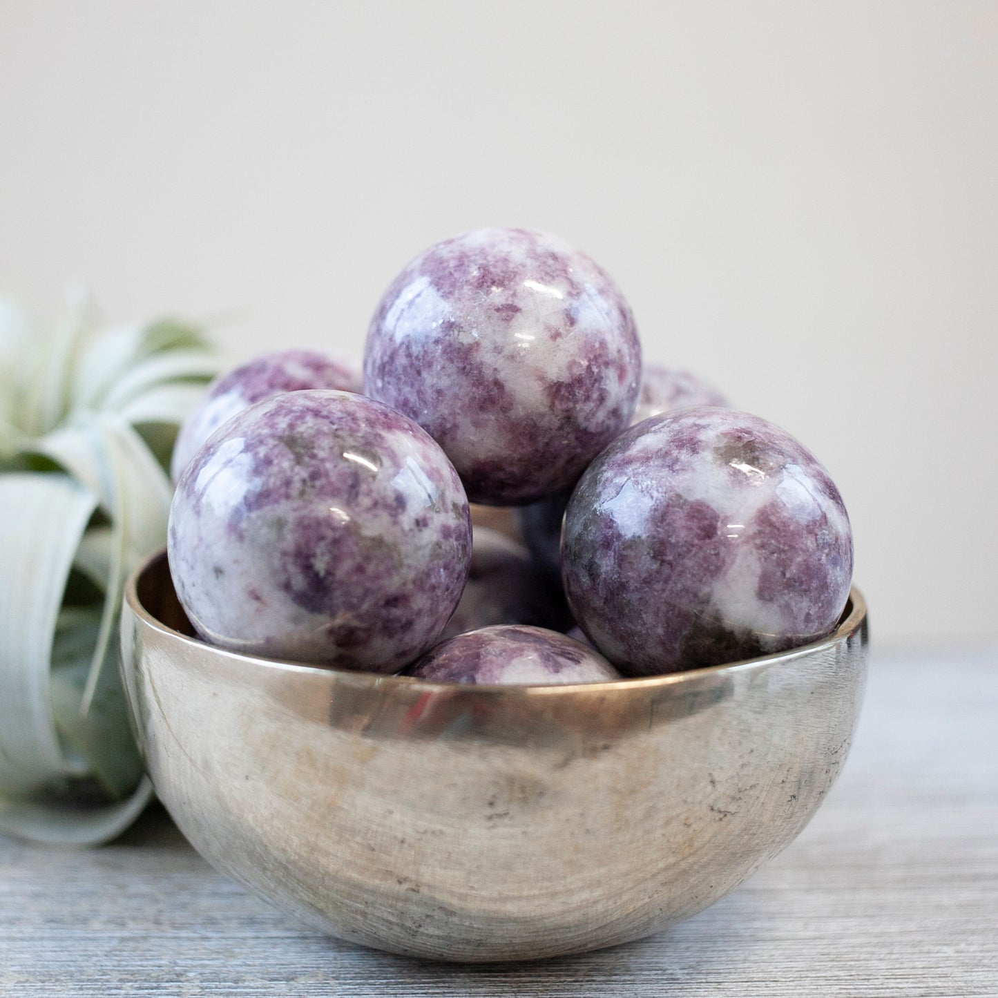Lepidolite Sphere, 40mm
