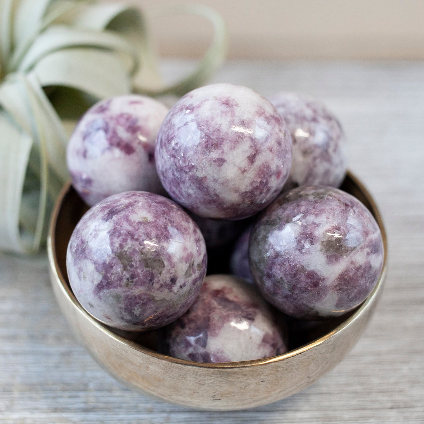 Lepidolite Sphere, 40mm