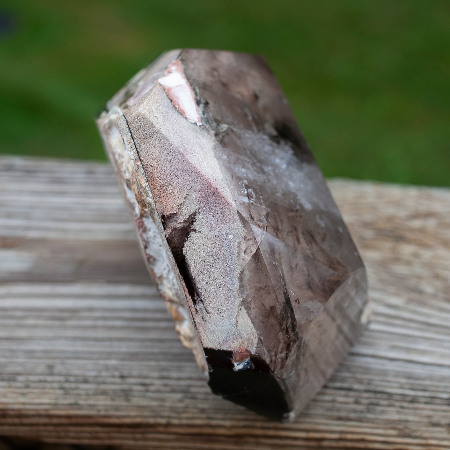 XL Smoky Quartz Lodolite Tower