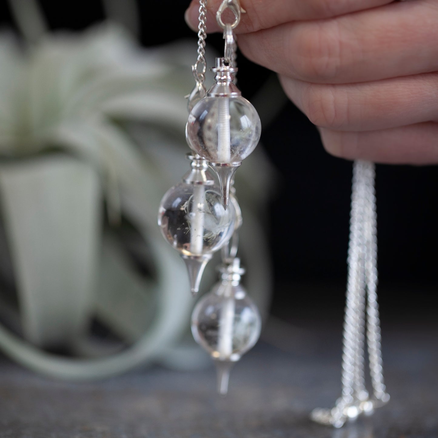 Clear Quartz Pendulum