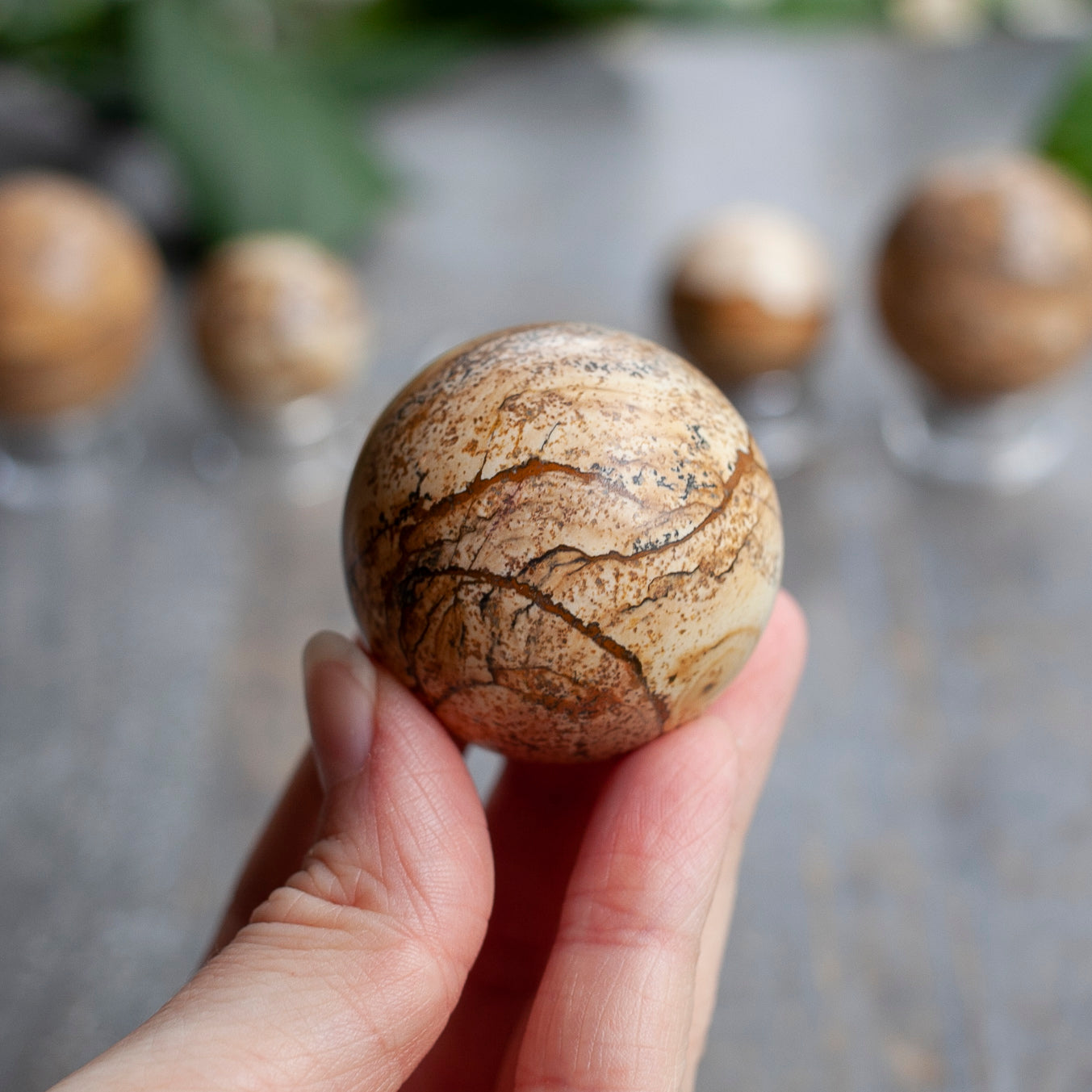 Picture Jasper Sphere