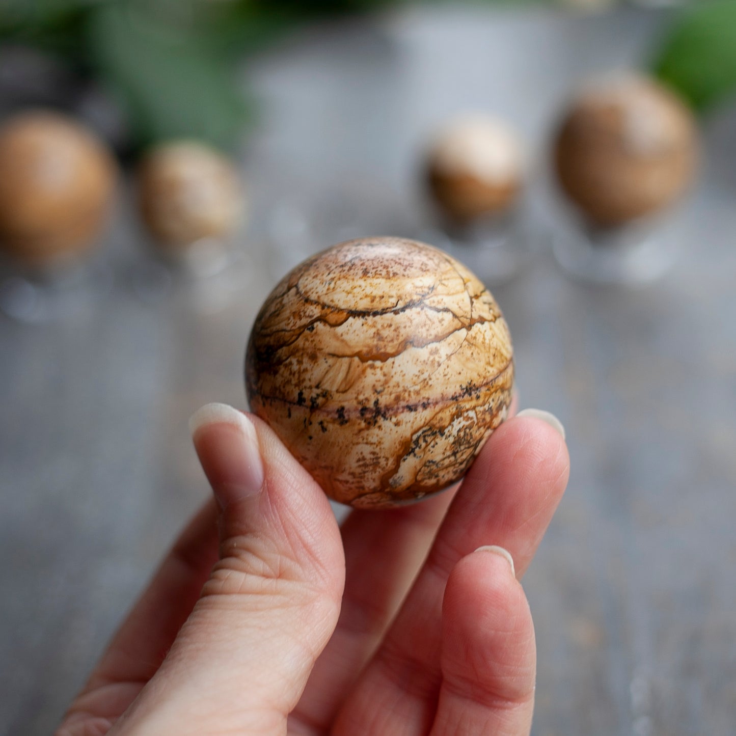 Picture Jasper Sphere