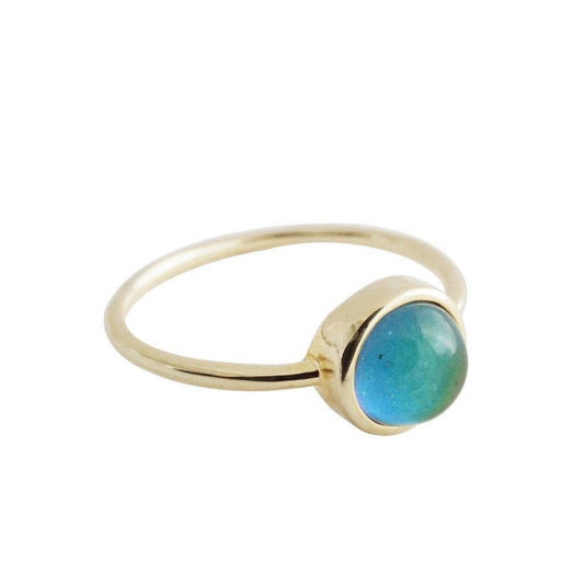 Simple Gold Mood Ring
