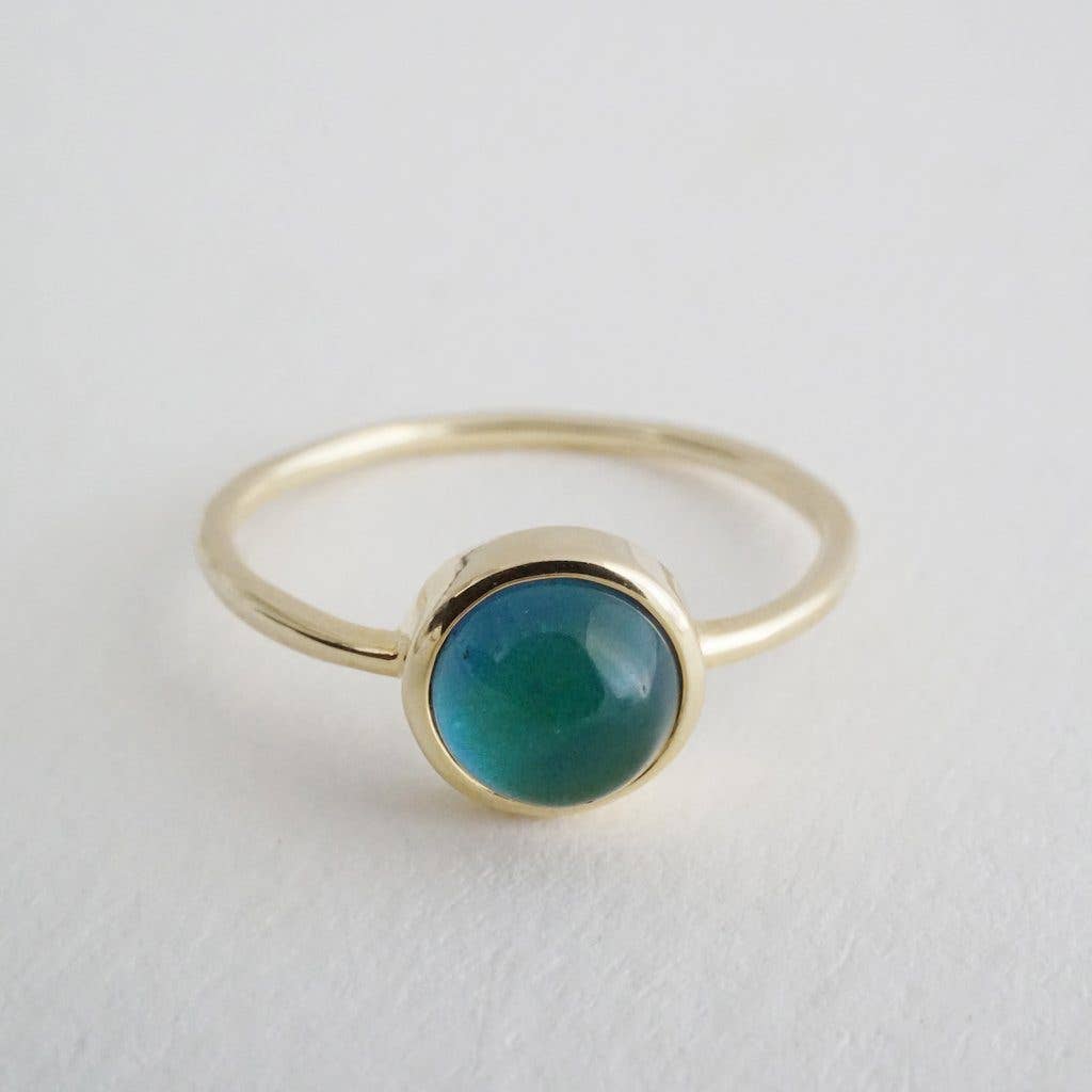 Simple Gold Mood Ring
