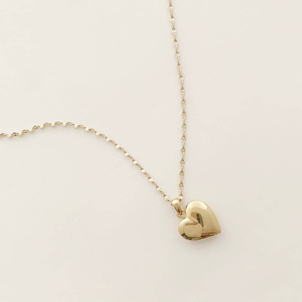 Golden Heart Locket, Gold