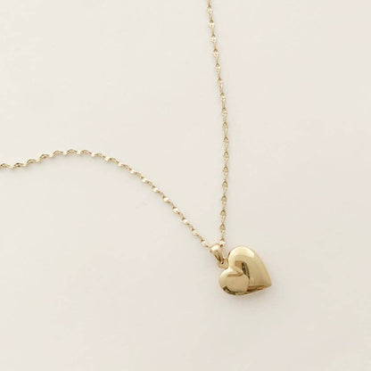 Golden Heart Locket, Gold