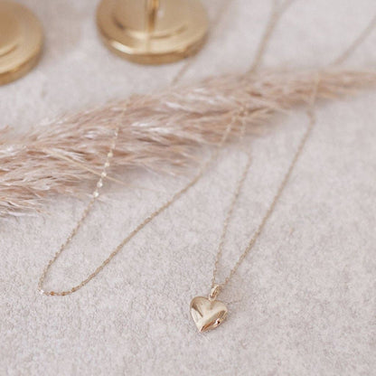 Golden Heart Locket, Gold