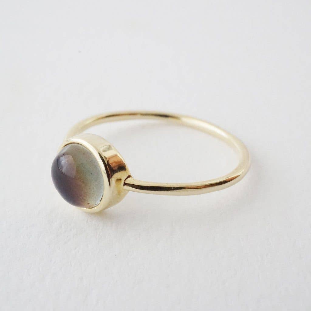Simple Gold Mood Ring