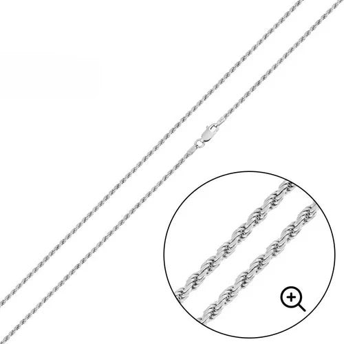 Solid Sterling Silver Chain