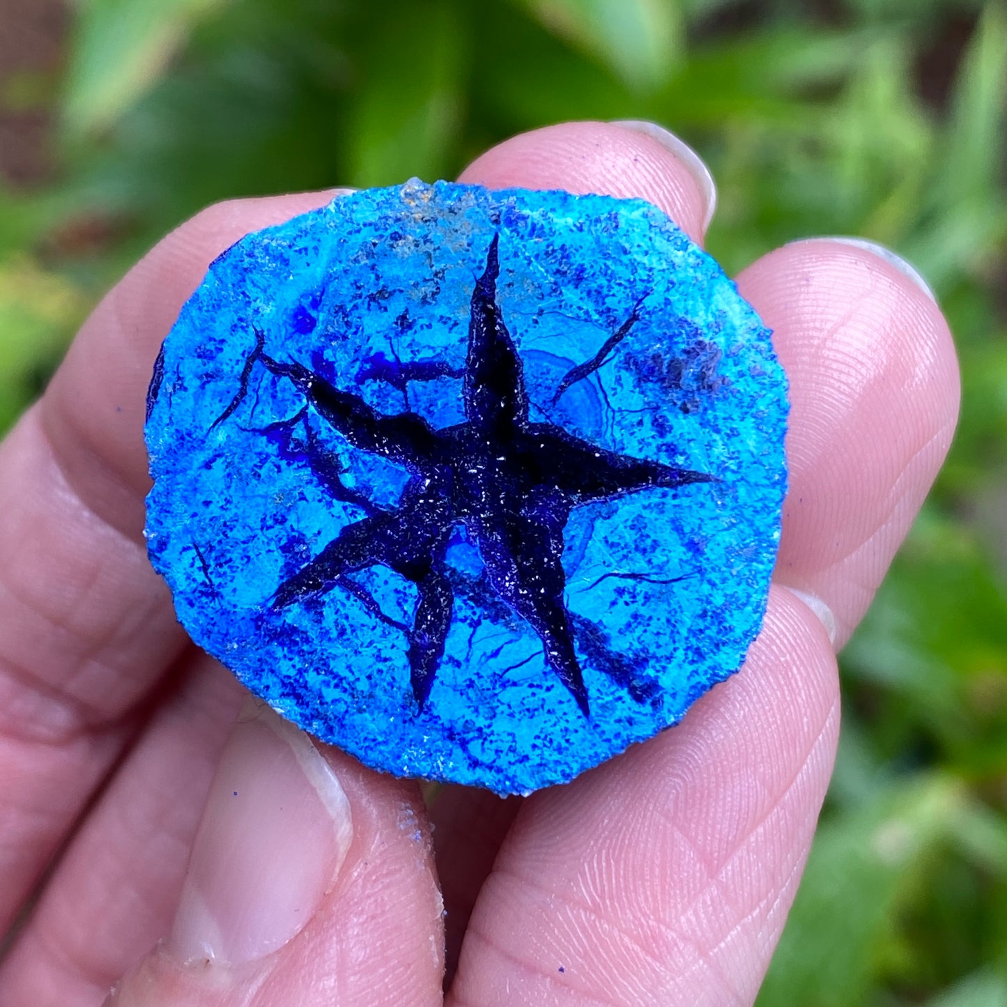 Azurite Geode, Star