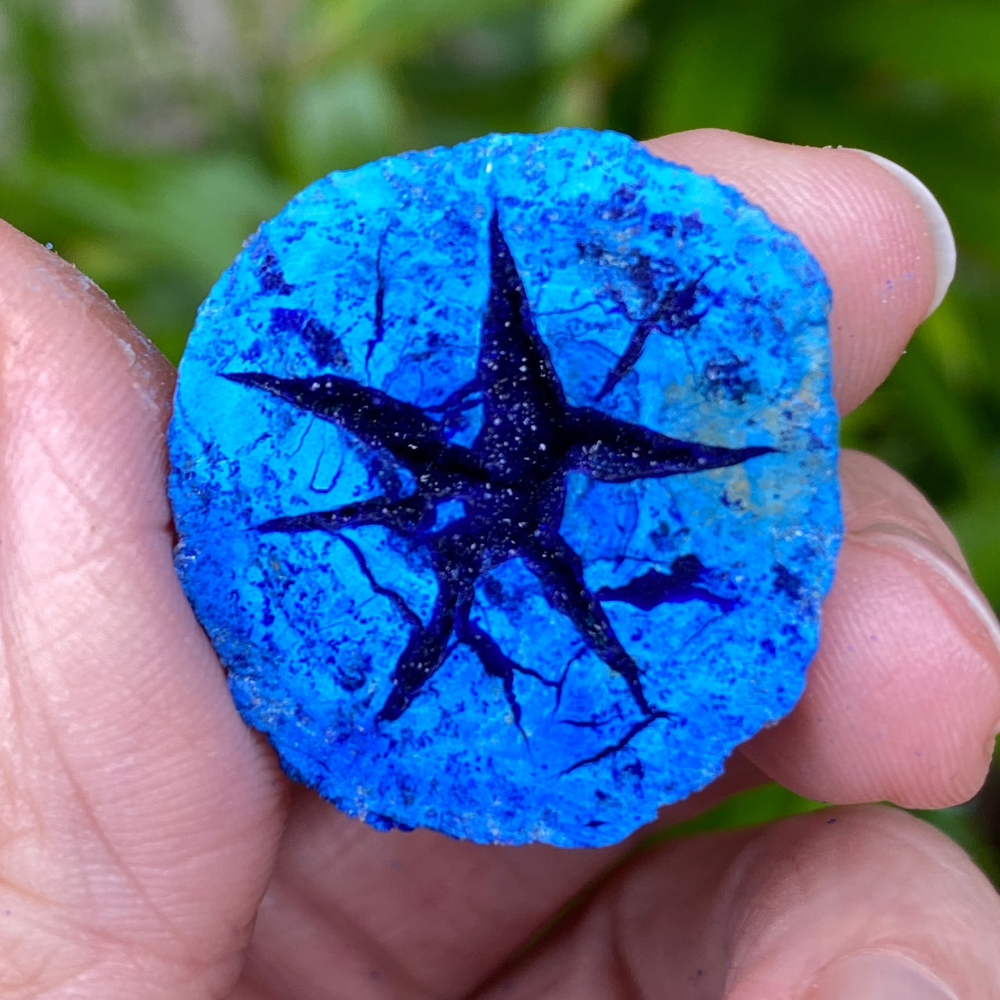 Azurite Geode, Star