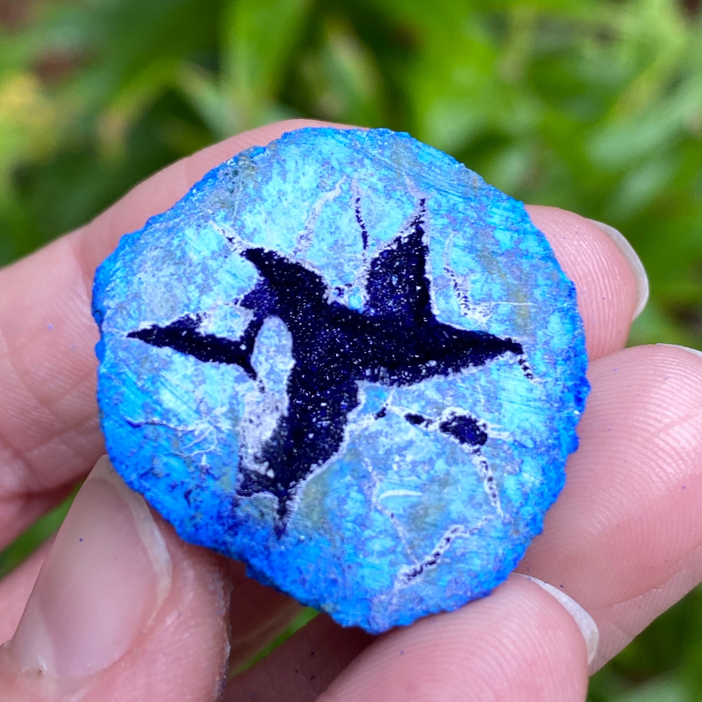 Azurite Geode, Star