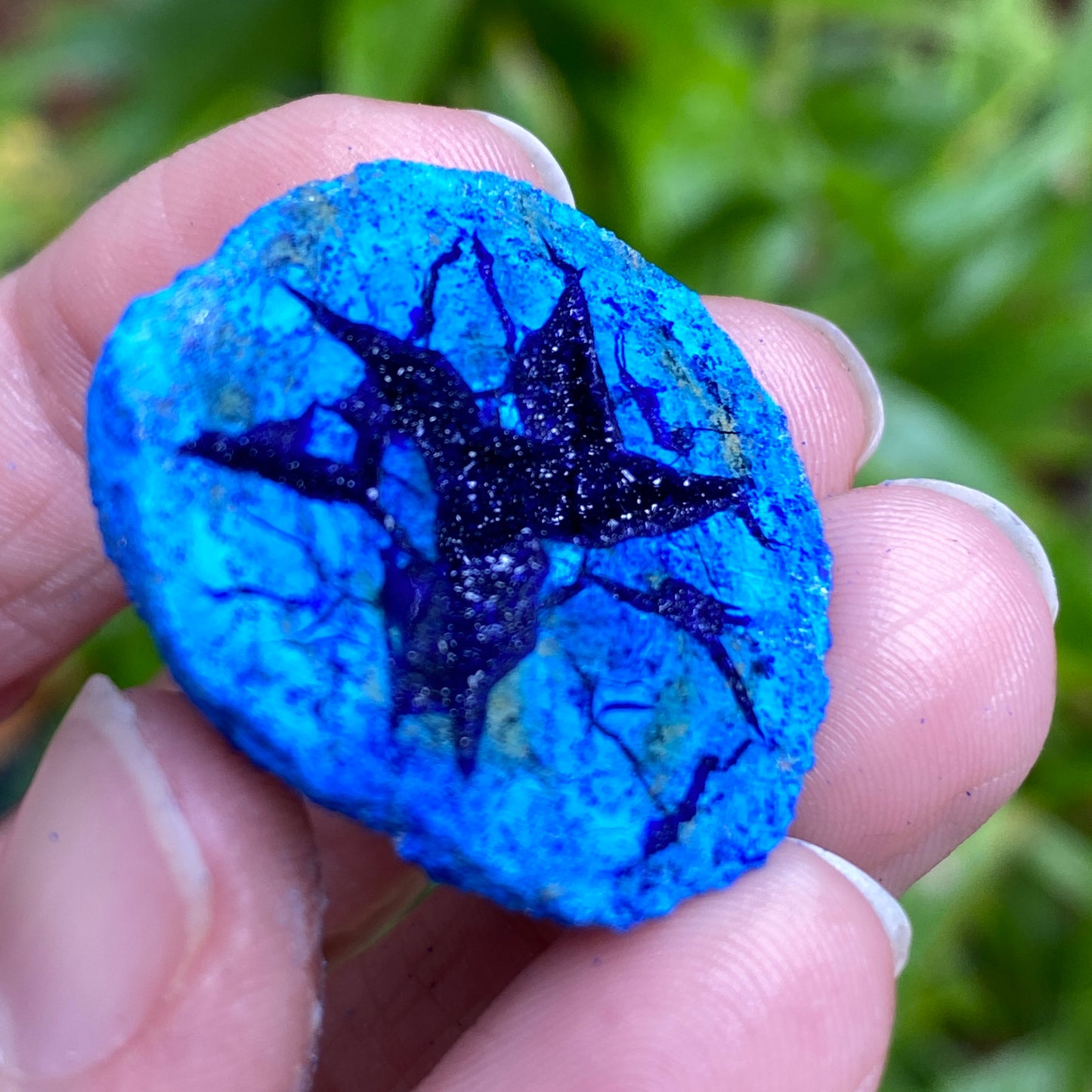 Azurite Geode, Star
