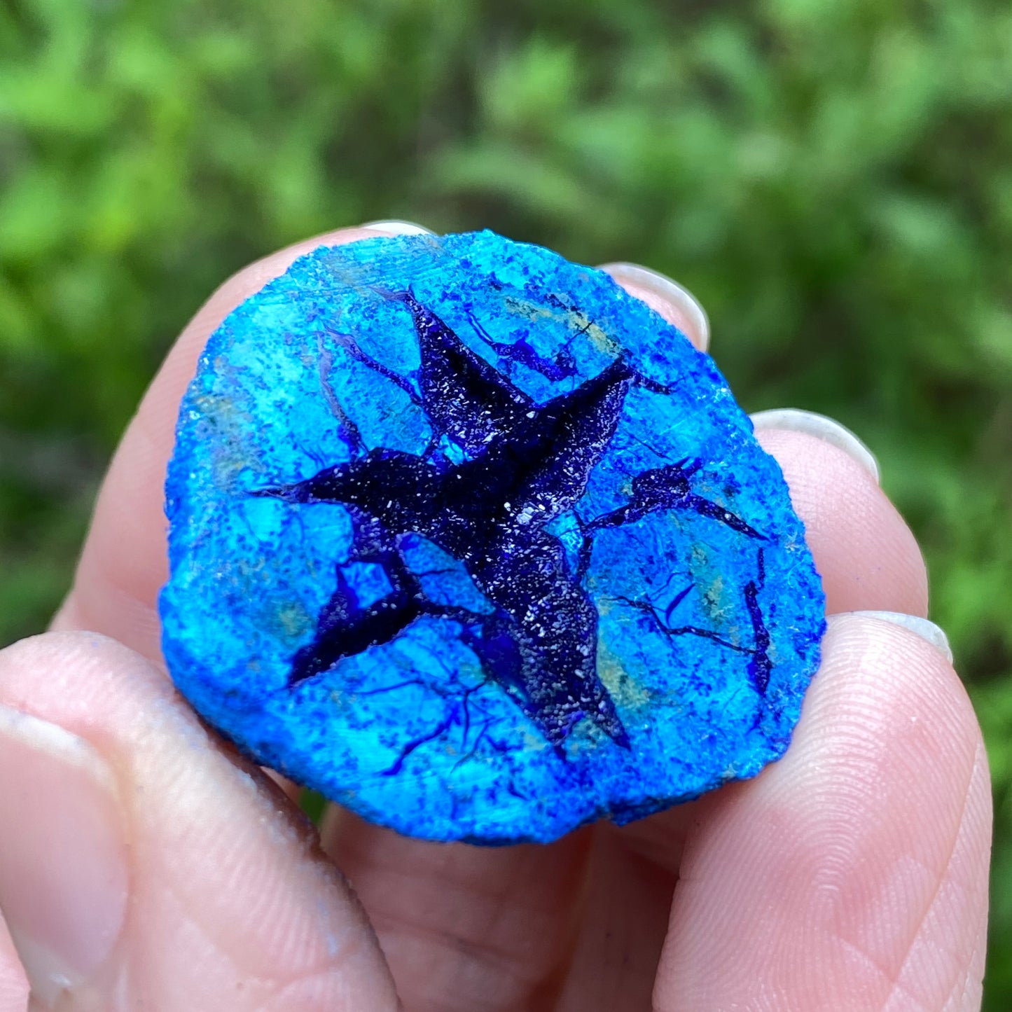 Azurite Geode, Star