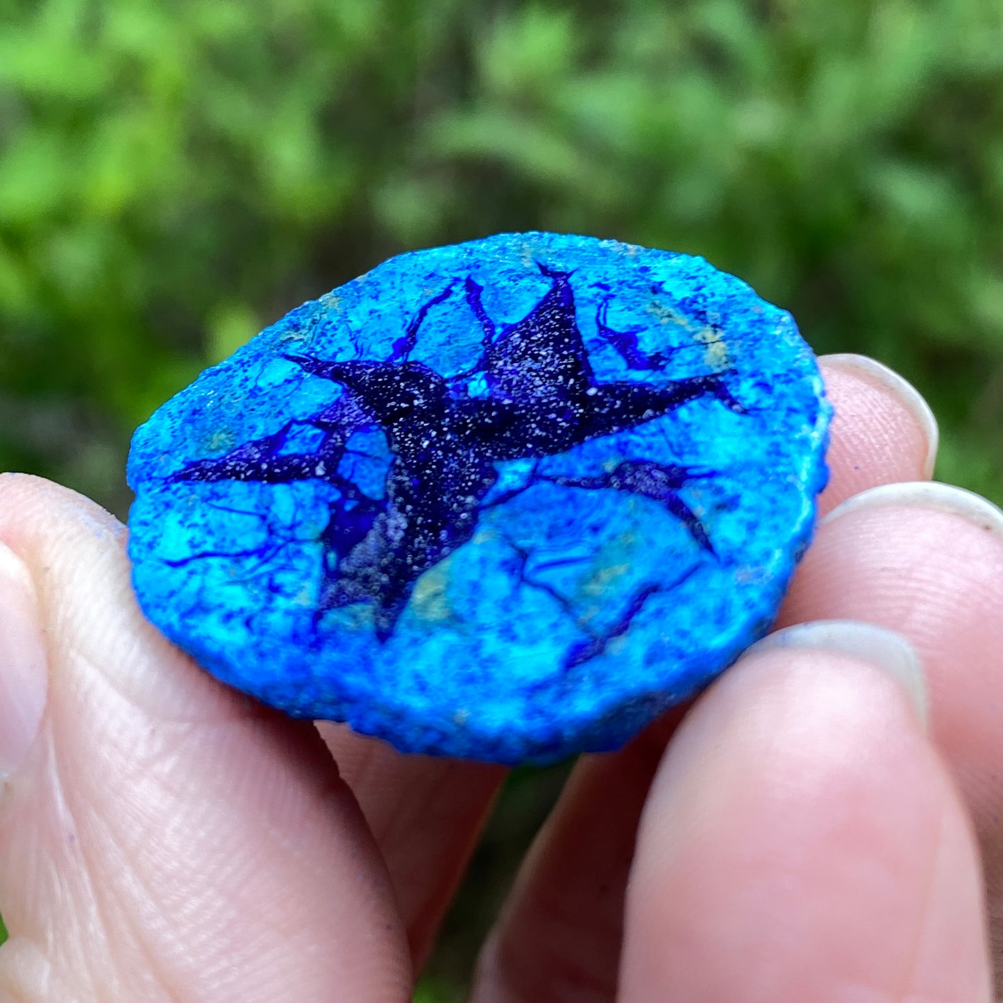 Azurite Geode, Star