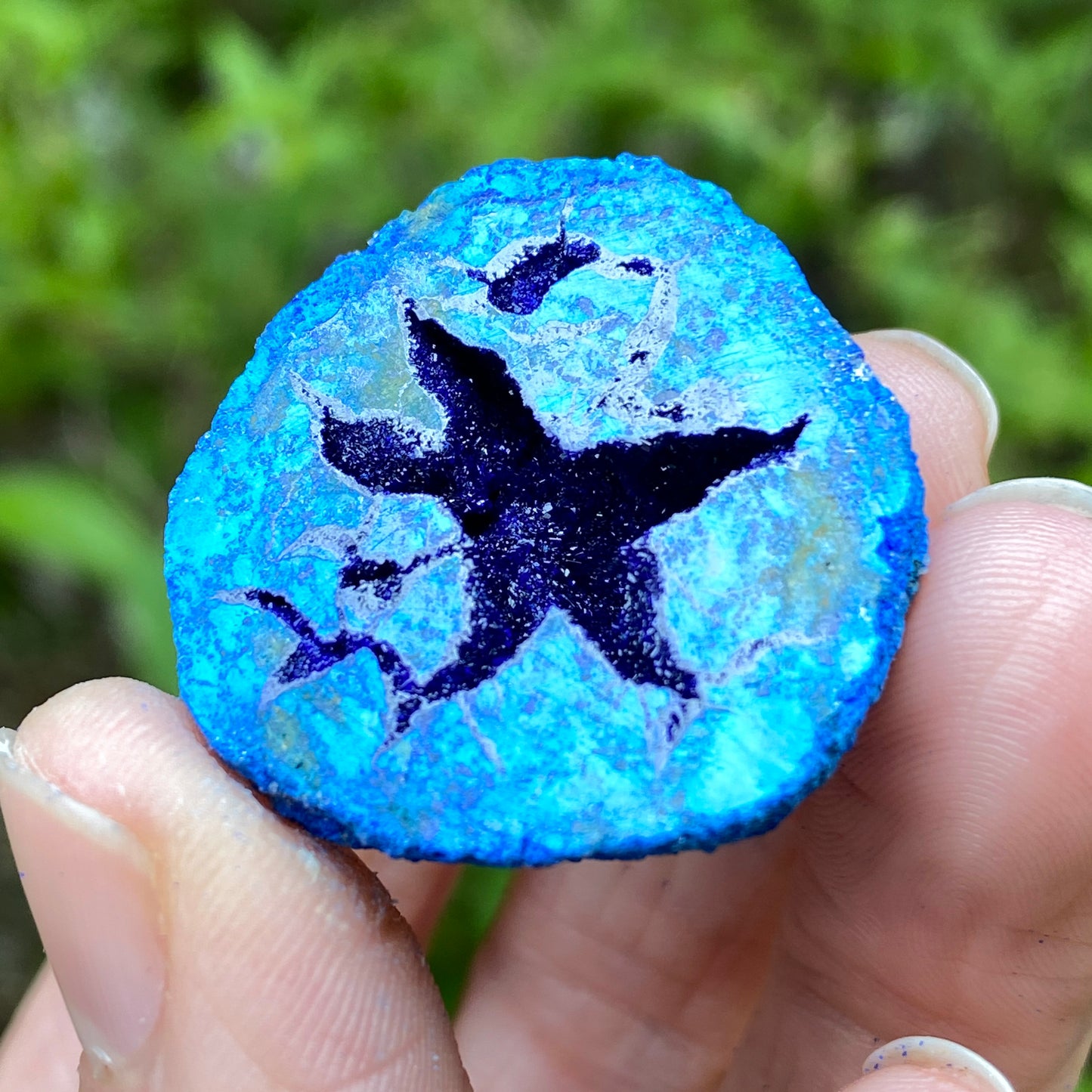 Azurite Geode, Star
