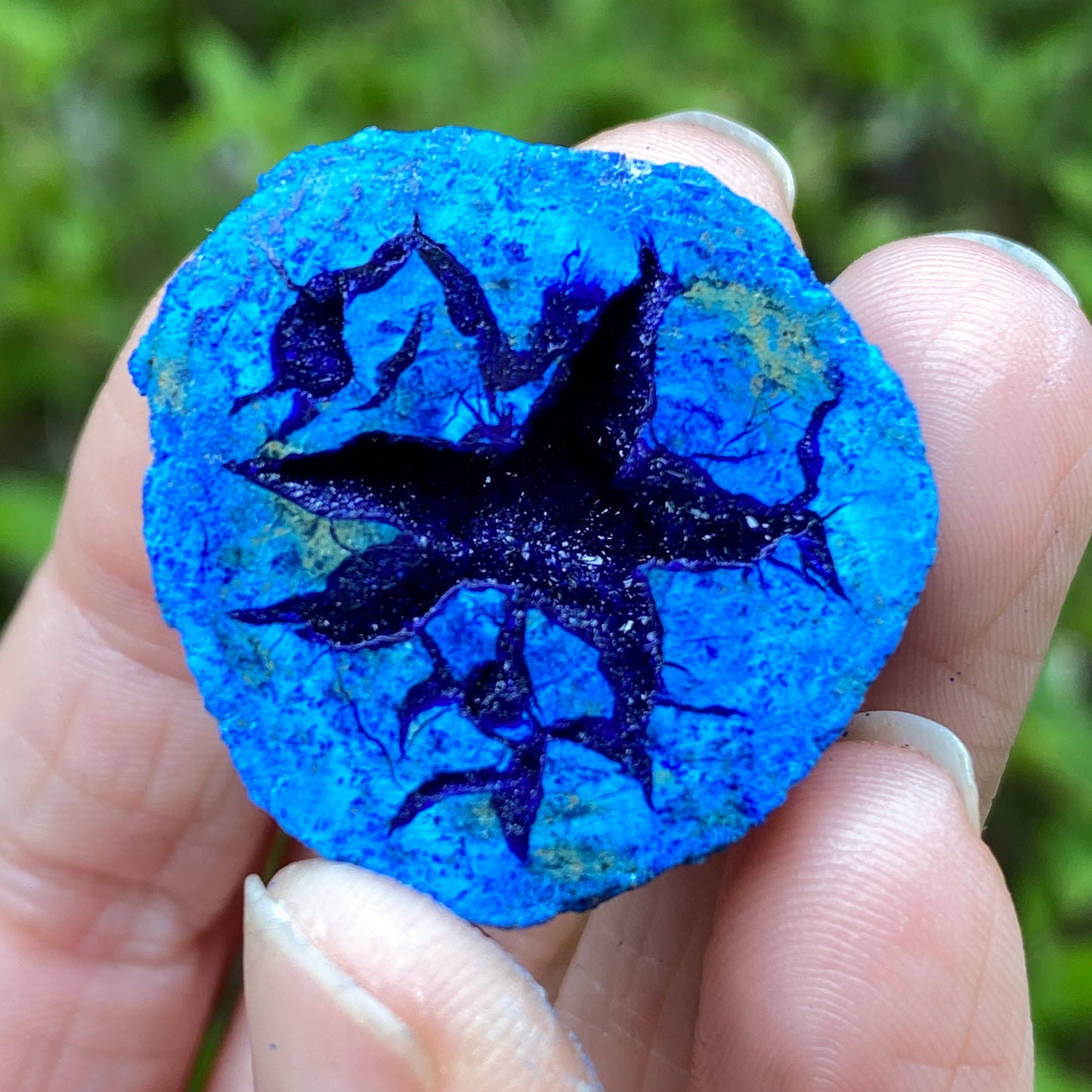 Azurite Geode, Star