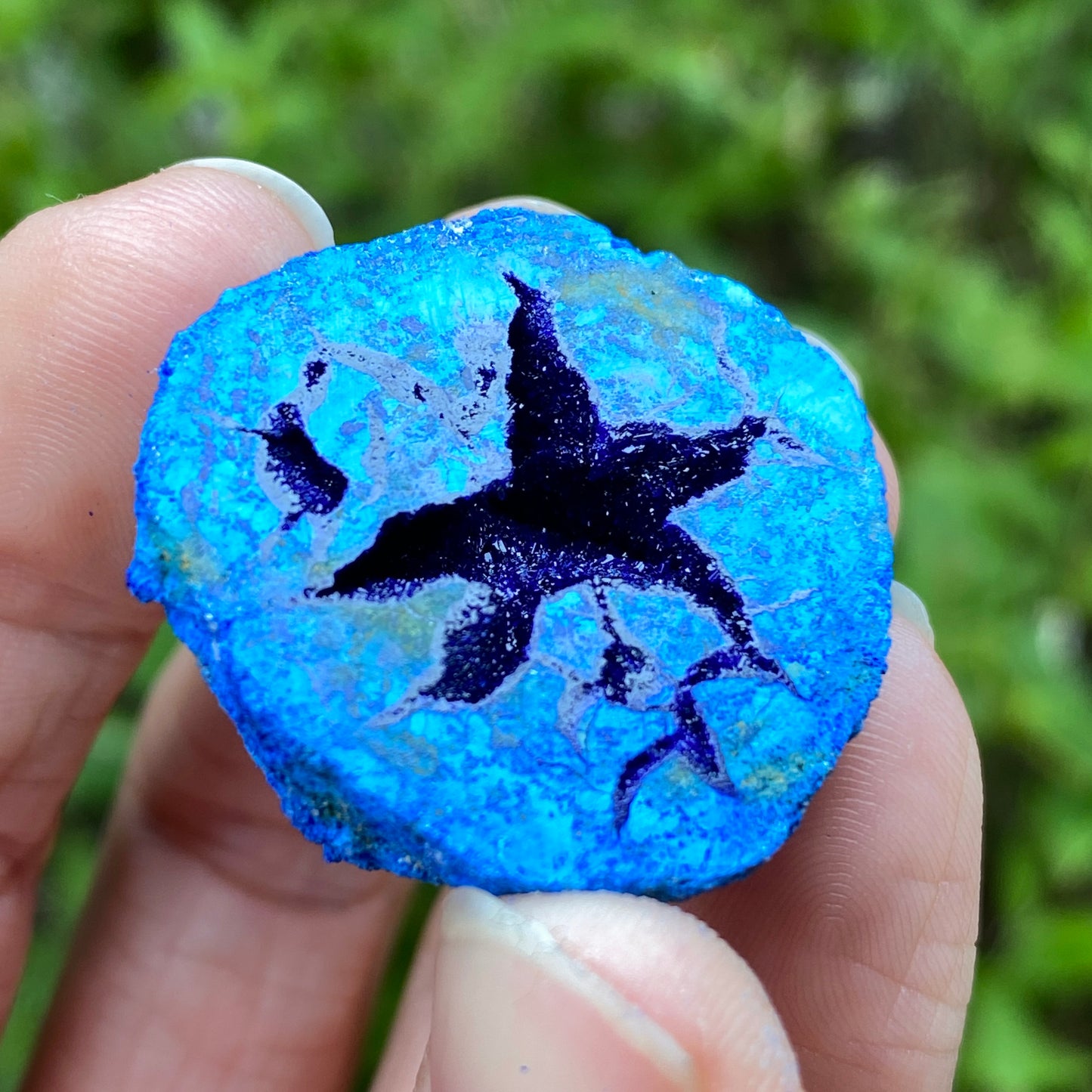 Azurite Geode, Star