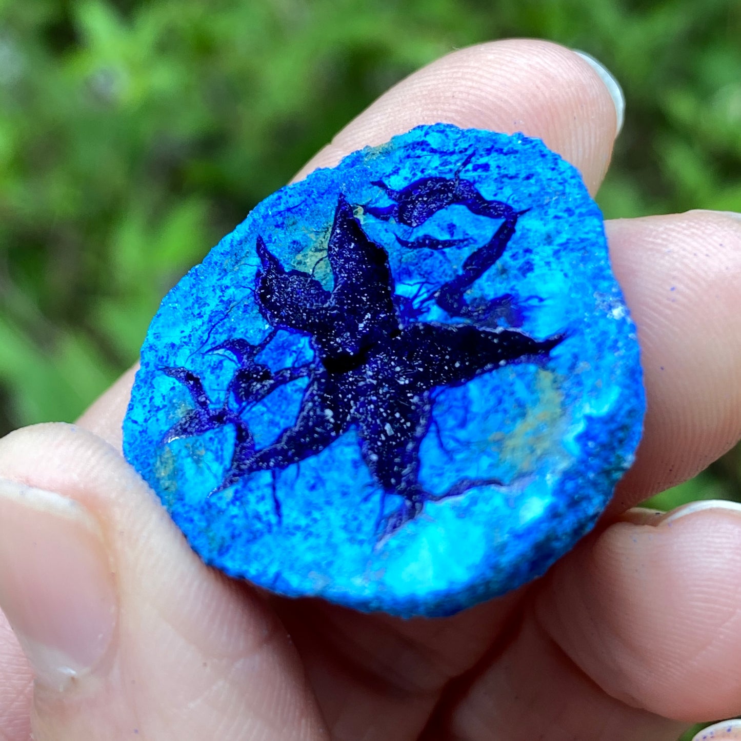 Azurite Geode, Star