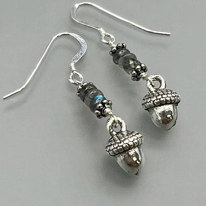 Acorn Labradorite Jewelry Collection, Handmade in Wisconsin