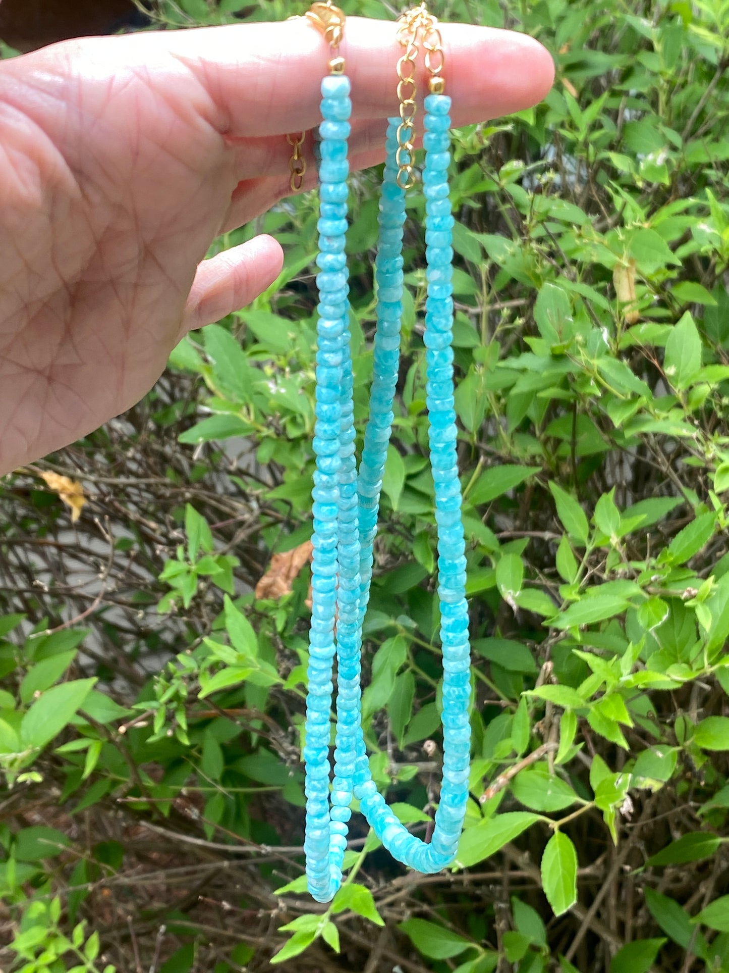 Teal Amazonite Necklace