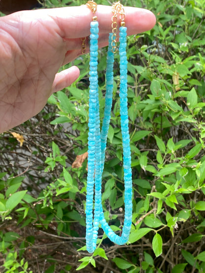 Teal Amazonite Necklace