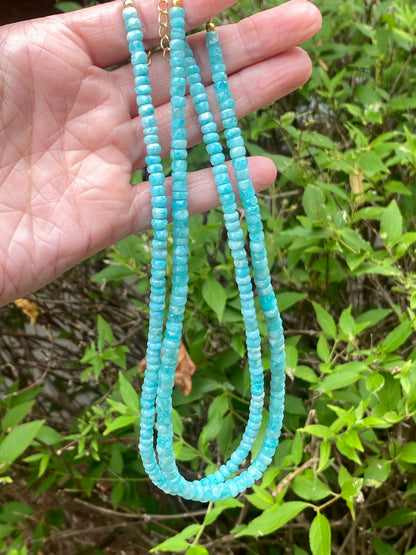 Teal Amazonite Necklace