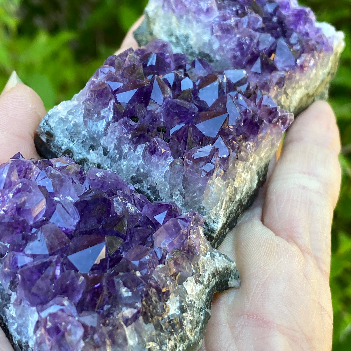 Amethyst Cluster, Grade A