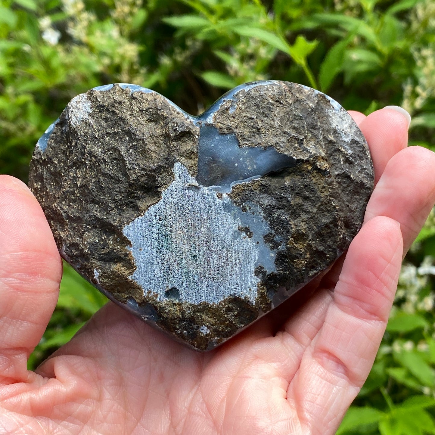 Amethyst Geode Heart, Exact Shown