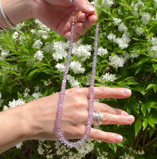 Amethyst Crystal Necklace