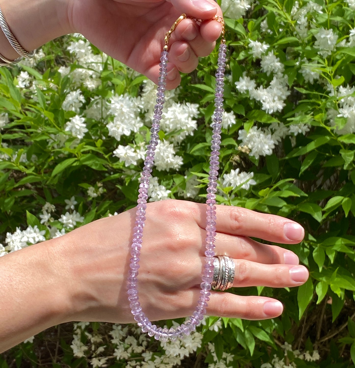 Amethyst Crystal Necklace