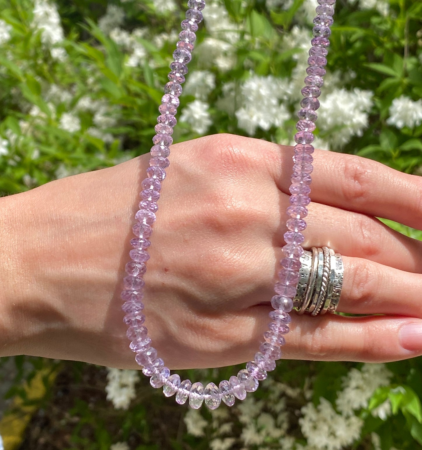Amethyst Crystal Necklace
