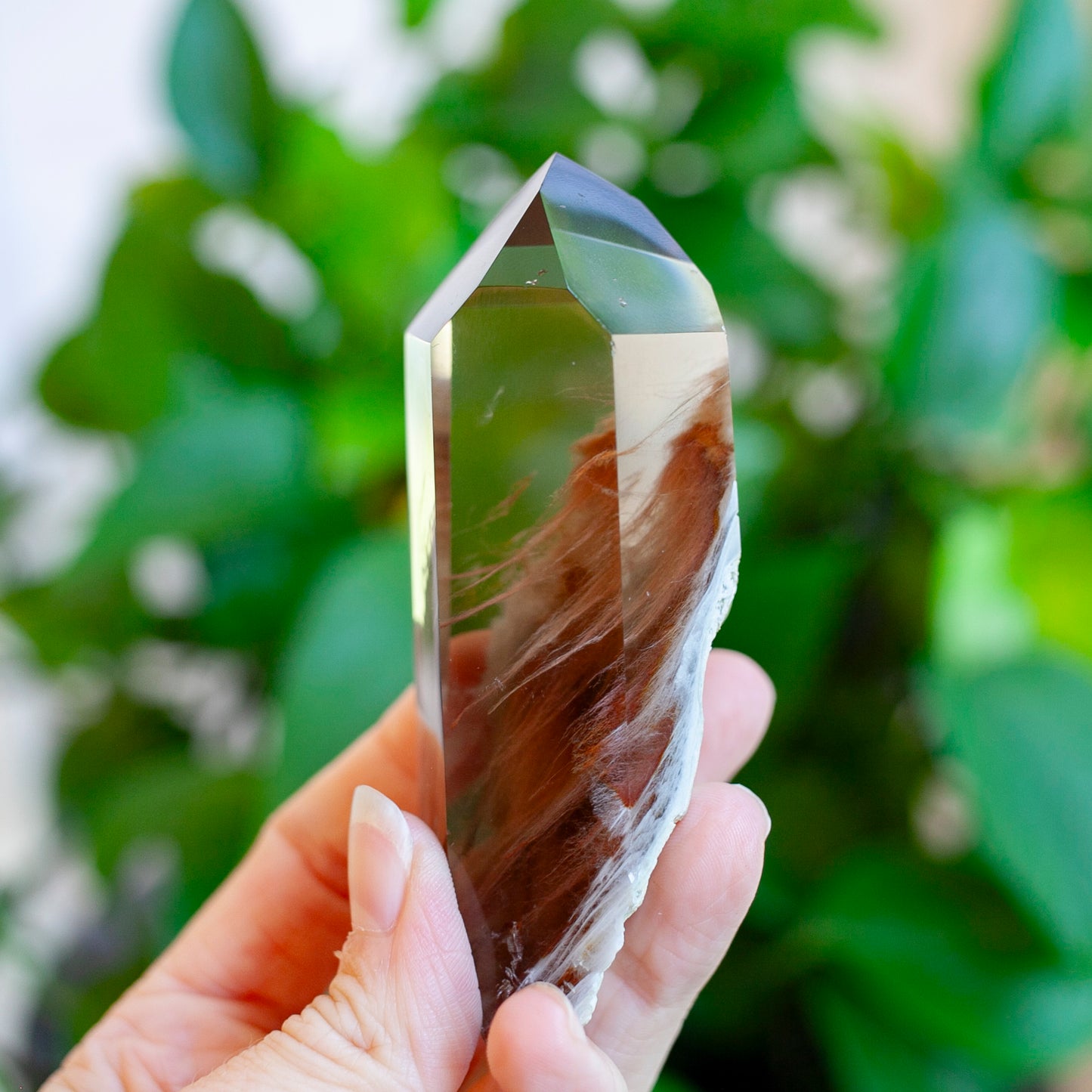 Amphibole Quartz Point Specimen, Bahia Brazil