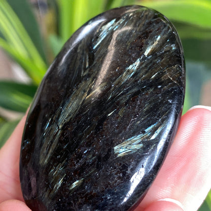 Arfvedsonite Palm Stone
